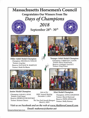 Massachusetts 2018 Days of Champions Medal Finals